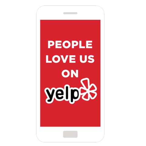 Check us out on Yelp